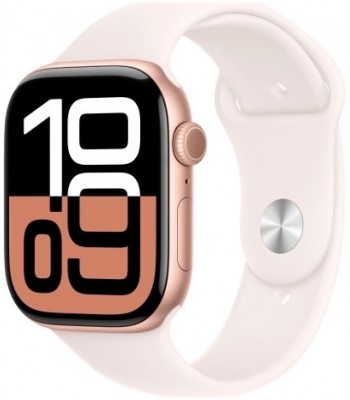 Apple Watch S10 46мм Sport Band (розовое золото)